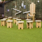 Rubber Mulch Play Areas in Coopersale Street 9