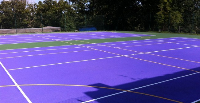 Tennis Surfacing Contractors in Chilthorne Domer