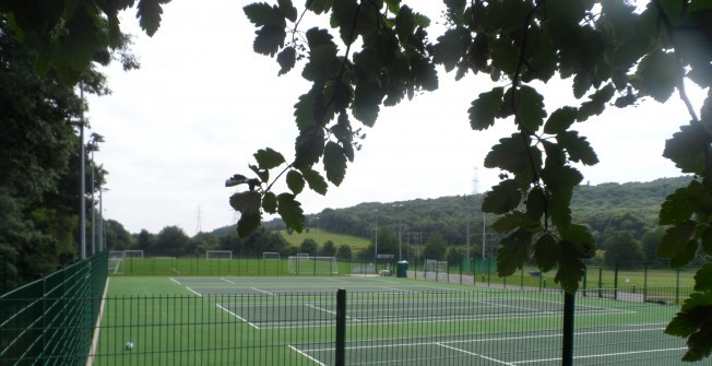 Building Netball Sports Facilities in Ganllwyd
