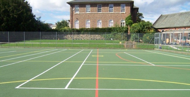 MUGA Pitch Dimensions in East Bloxworth