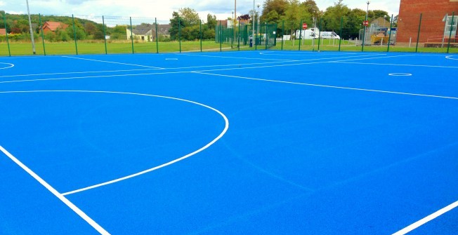 Netball Surfacing Specialists in Enford