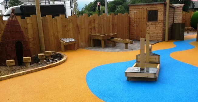 Play Area Safety Surface in Whimpwell Green